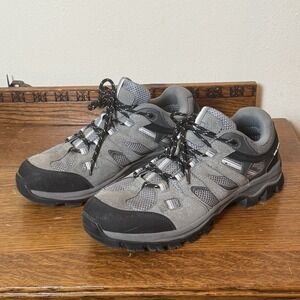 Camel Crown Men's Gray Hiking Trail Shoes Size 11 Mesh Suede Outdoor
